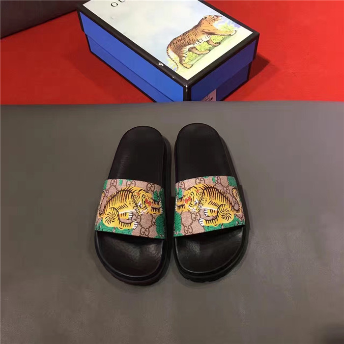 High Quality Gucci tiger print sandals OF_9AF079045B9F