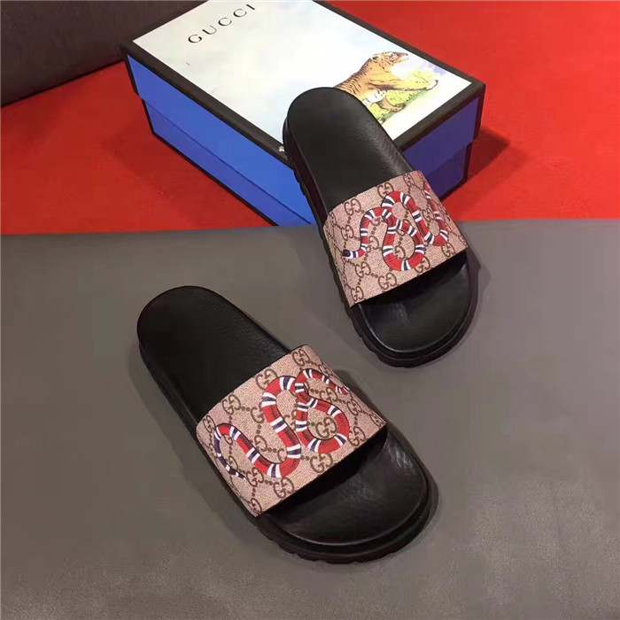 High Quality Gucci snake print sandals OF_528F5041D690