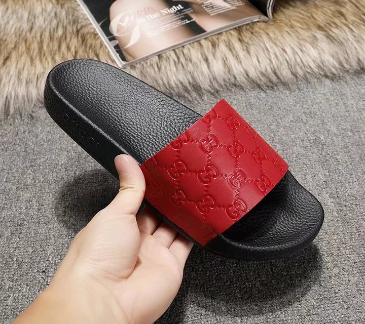 High Quality Gucci Signature slide sandal OF_1B7A4809CE85