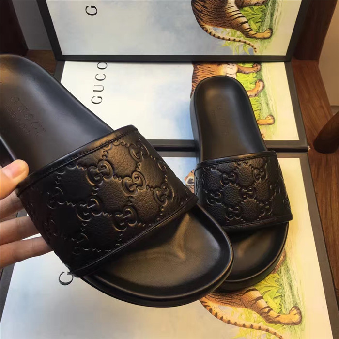 High Quality Gucci Black Ghost slide sandal OF_0CB0C6FA7719