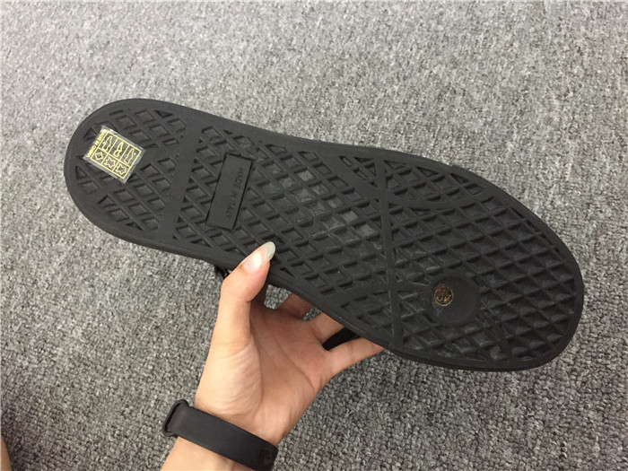 High Quality Giuseppe Zanotti Black Matte Leather Birel London Men Sneakers