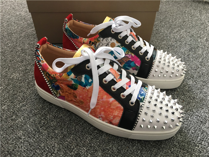 High Quality Christian Louboutin Trashprint Low Top Sneakers