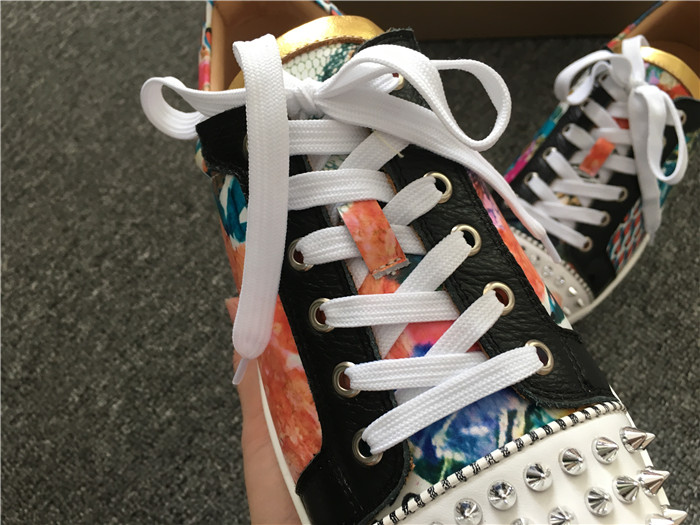 High Quality Christian Louboutin Trashprint Low Top Sneakers