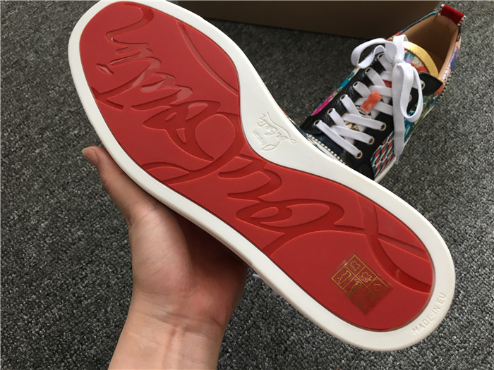 High Quality Christian Louboutin Trashprint Low Top Sneakers