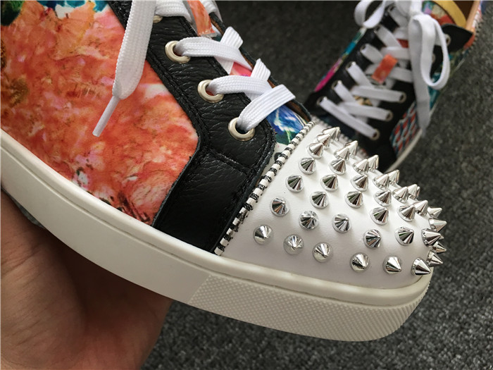 High Quality Christian Louboutin Trashprint Low Top Sneakers