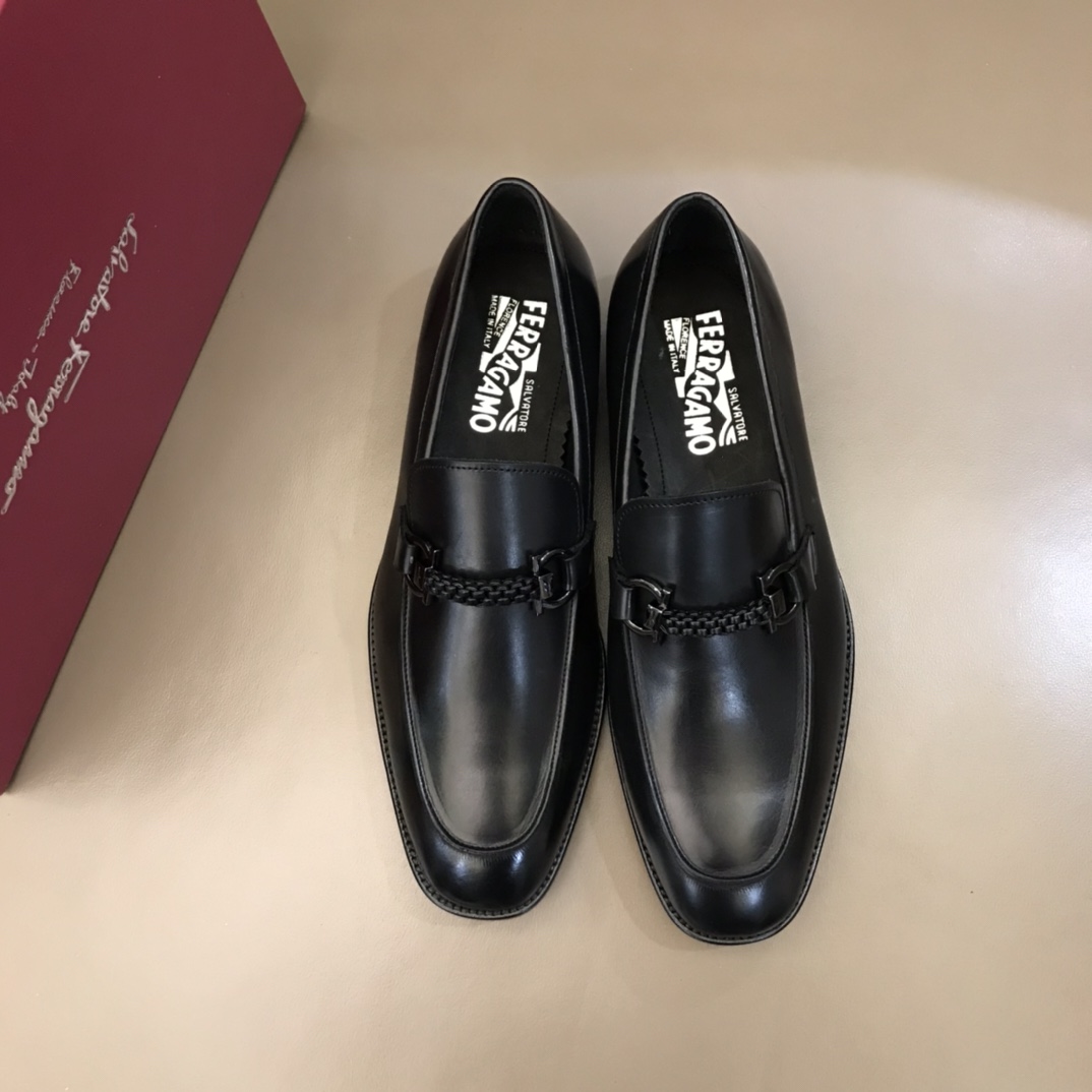 Salvatore Ferragam Dress shoe Moccasin in Black