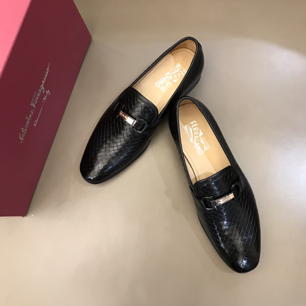 Salvatore Ferragam Dress shoe Moccasin in Black