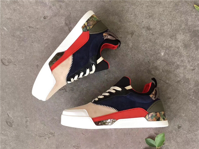 High Quality Christian Louboutin Multi-Version Aurelien Flat Sneakers