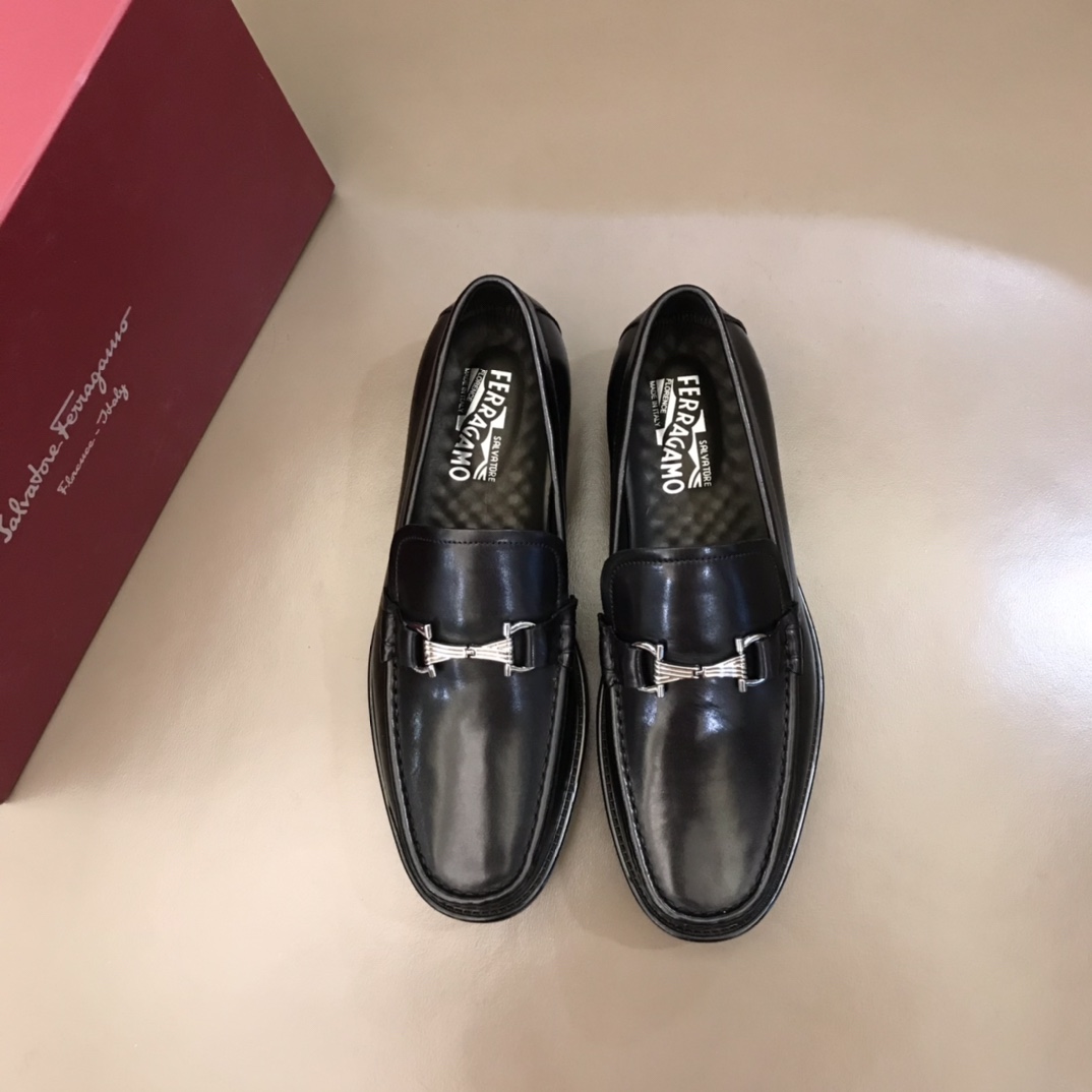 Salvatore Ferragam Dress shoe Moccasin in Black