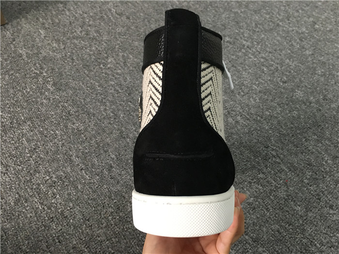 High Quality Christian Louboutin Louis Orlato Calf Agora Sneakers