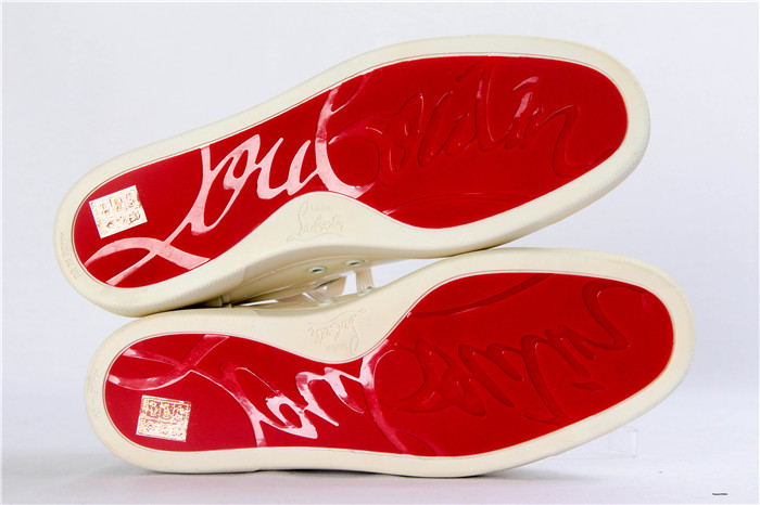 High Quality Christian Louboutin Louis Mens Low Top Leather Sneaker