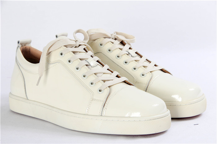 High Quality Christian Louboutin Louis Mens Low Top Leather Sneaker