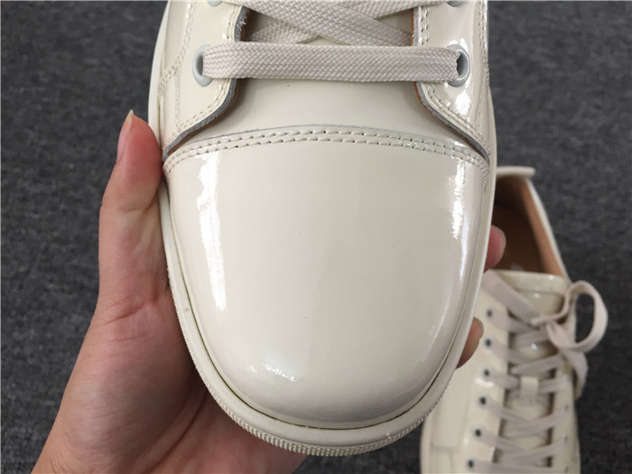 High Quality Christian Louboutin Louis Mens Low Top Leather Sneaker