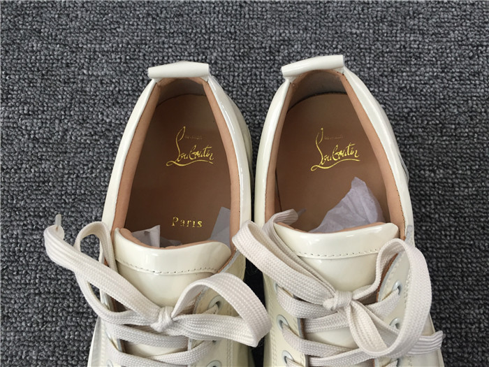 High Quality Christian Louboutin Louis Mens Low Top Leather Sneaker