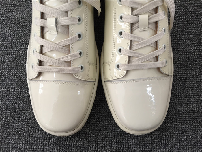 High Quality Christian Louboutin Louis Mens Low Top Leather Sneaker