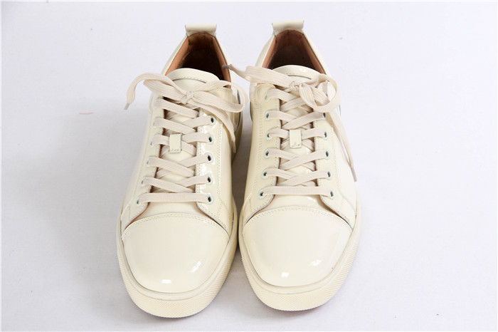 High Quality Christian Louboutin Louis Mens Low Top Leather Sneaker