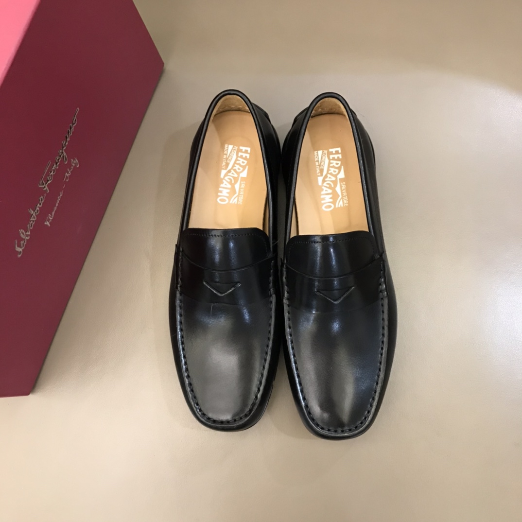 Salvatore Ferragam Dress shoe Moccasin in Black