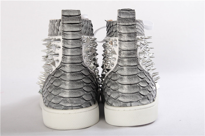 High Quality Christian Louboutin High Top Spikes Sneaker