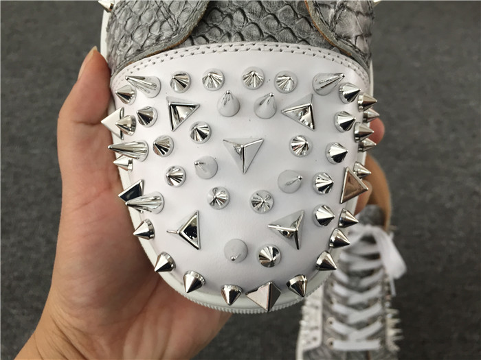 High Quality Christian Louboutin High Top Spikes Sneaker