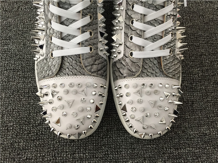 High Quality Christian Louboutin High Top Spikes Sneaker