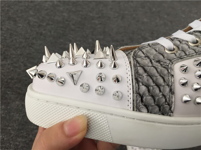 High Quality Christian Louboutin High Top Spikes Sneaker