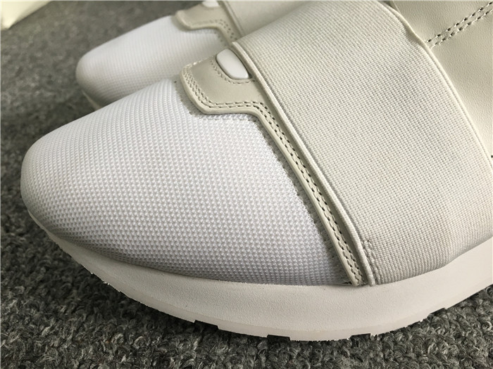 High Quality Balenciaga White Race Runners