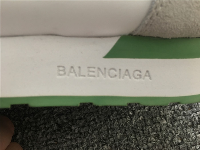 High Quality Balenciaga Race Runners White And Green Sneaker