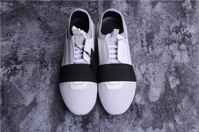 High Quality Balenciaga Race Runners Panelled Low-Top Trainers