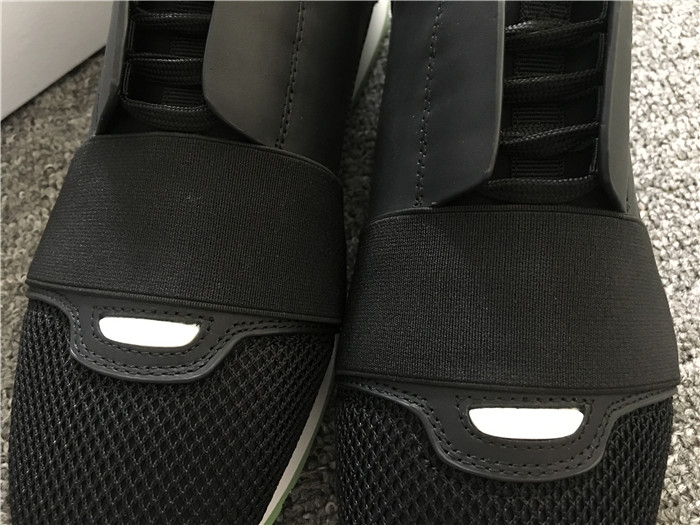 High Quality Balenciaga Race Runners Black And Green Sneaker