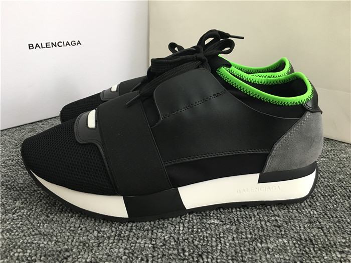 High Quality Balenciaga Race Runner Sneakers Leather And Fabric