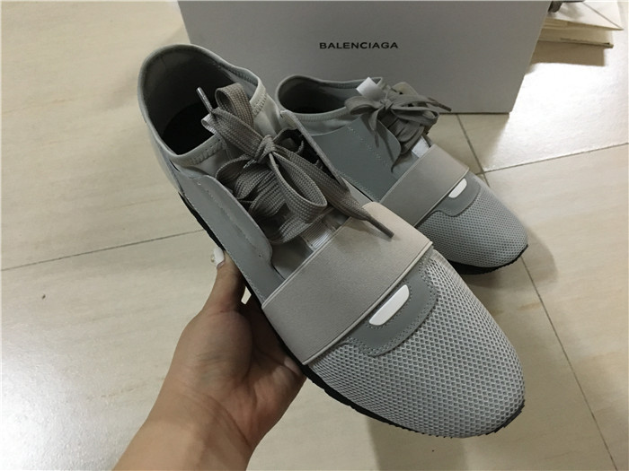 High Quality Balenciaga Race Runner Sneakers Grey