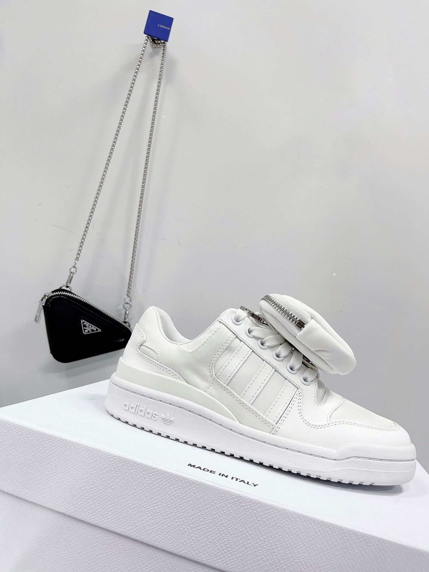 PRADA X Adidas Sneakers with white