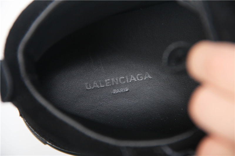 High Quality Balenciaga Arena High-Top Black Suede Sneaker