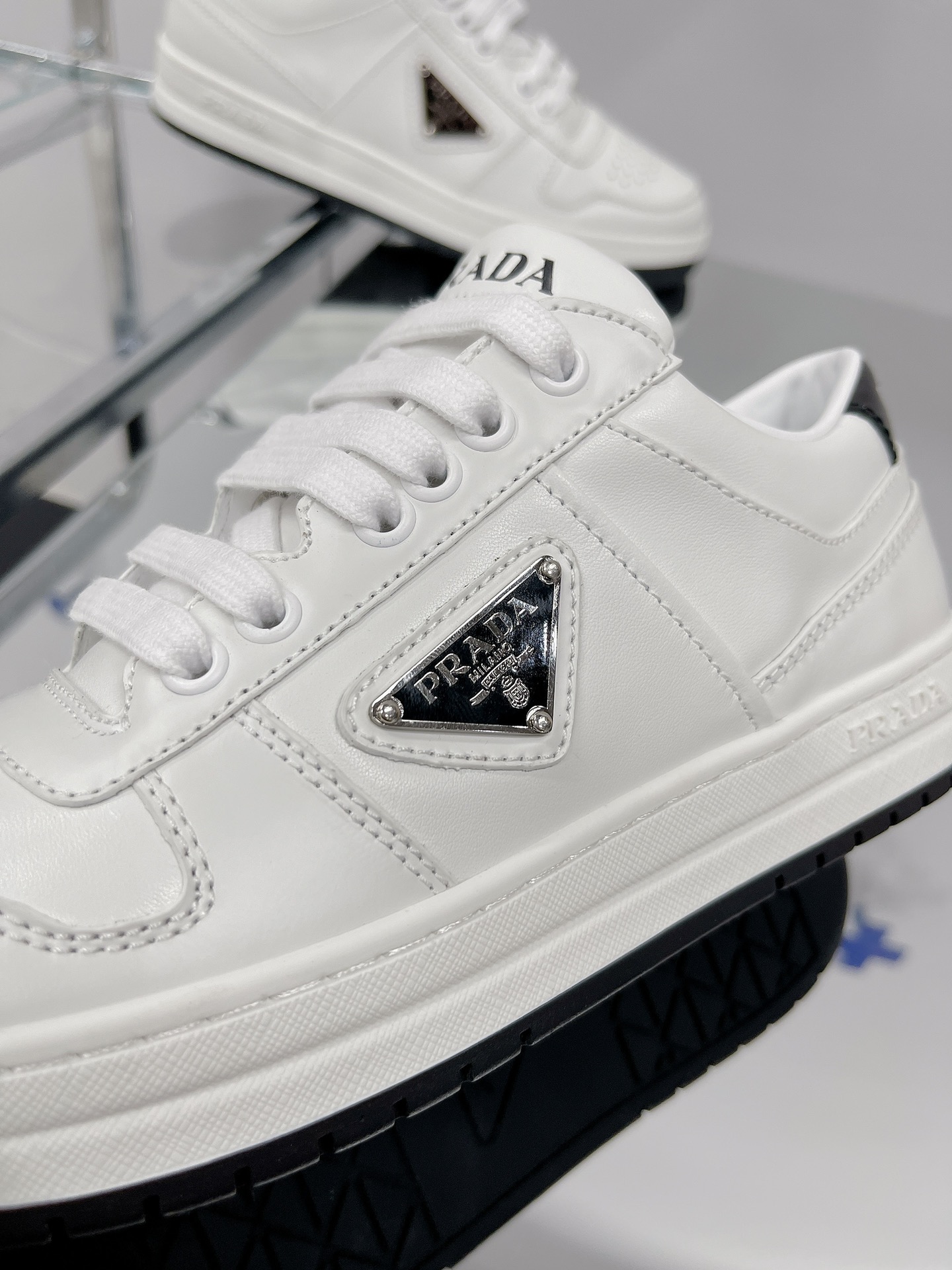 PRADA X Adidas Sneakers with white