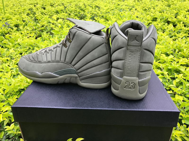 High Quality Psny X Air Jordan 12 Green Men Sneakers 8BE638F9D1BE