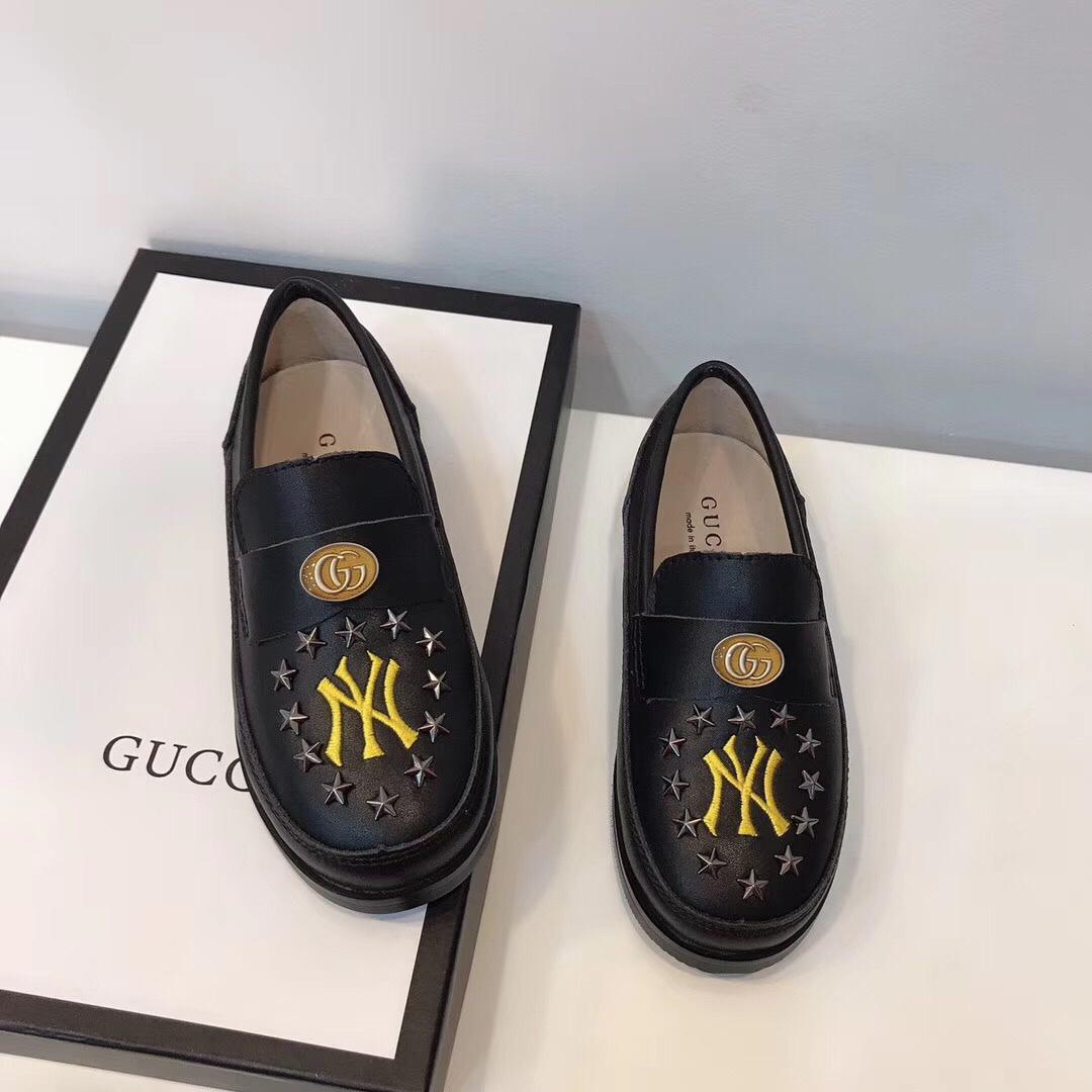 Gucci×NY Jordaan Perfect Quality leather loafer BS01111