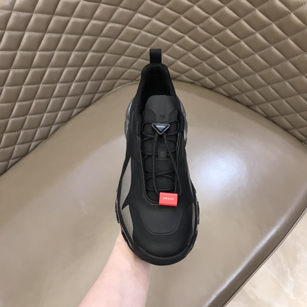 Prada Sneaker Collision Cross in Black