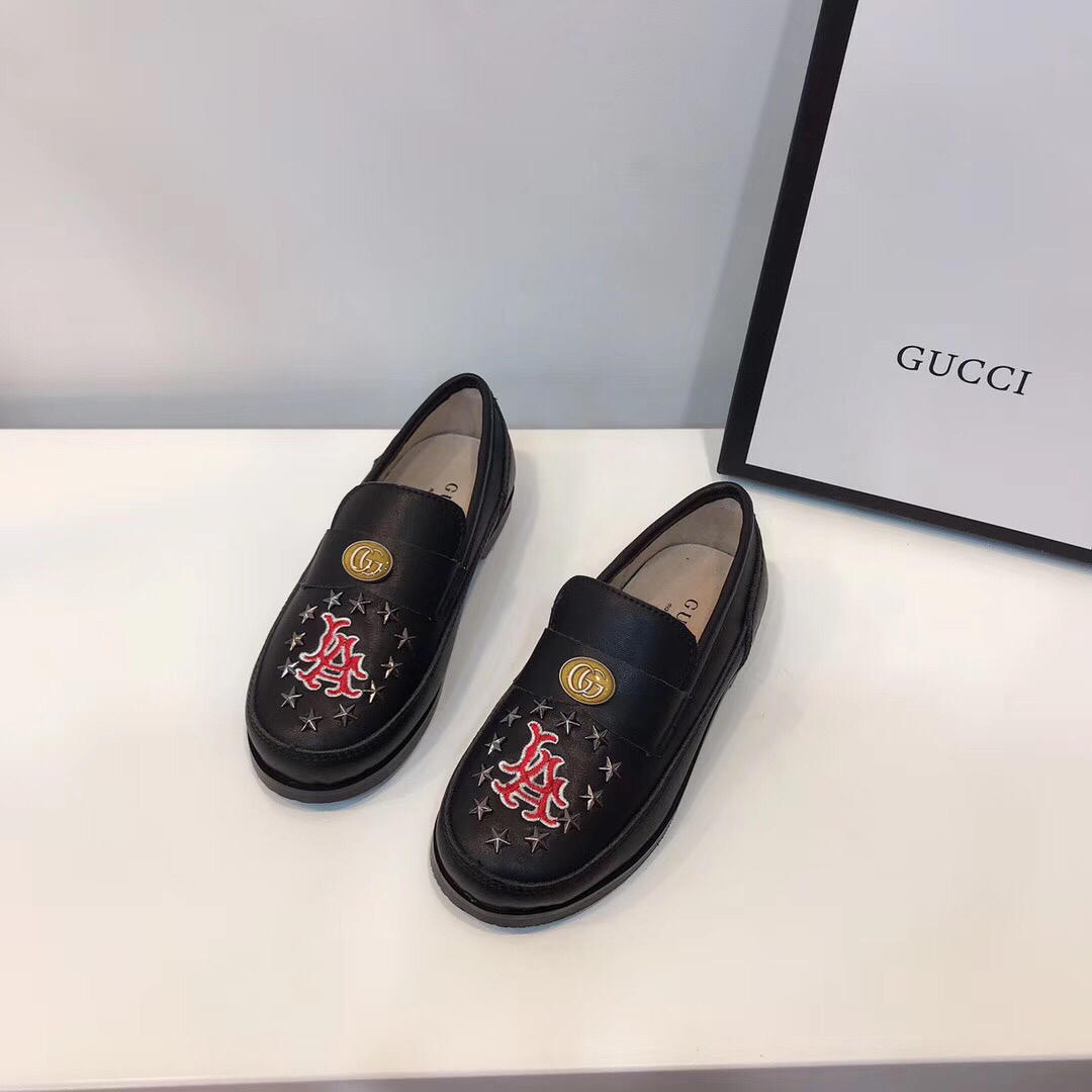 Gucci Jordaan Perfect Quality leather loafer BS01112