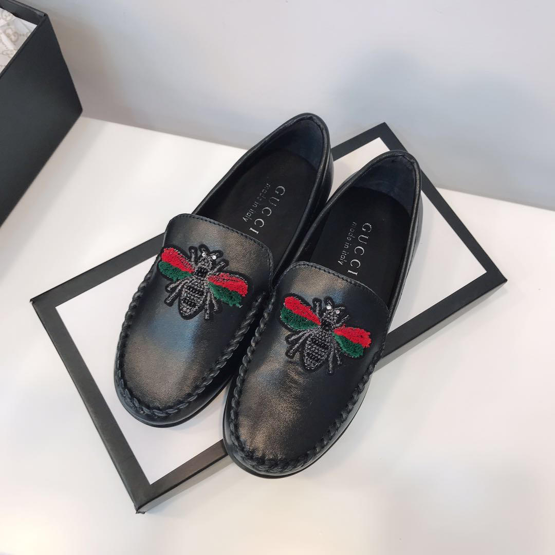 Gucci Jordaan Perfect Quality leather loafer BS01109