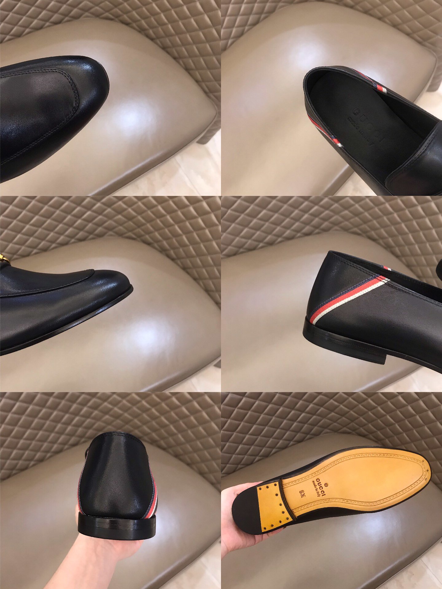 Gucci Jordaan GG velvet loafer MS021148