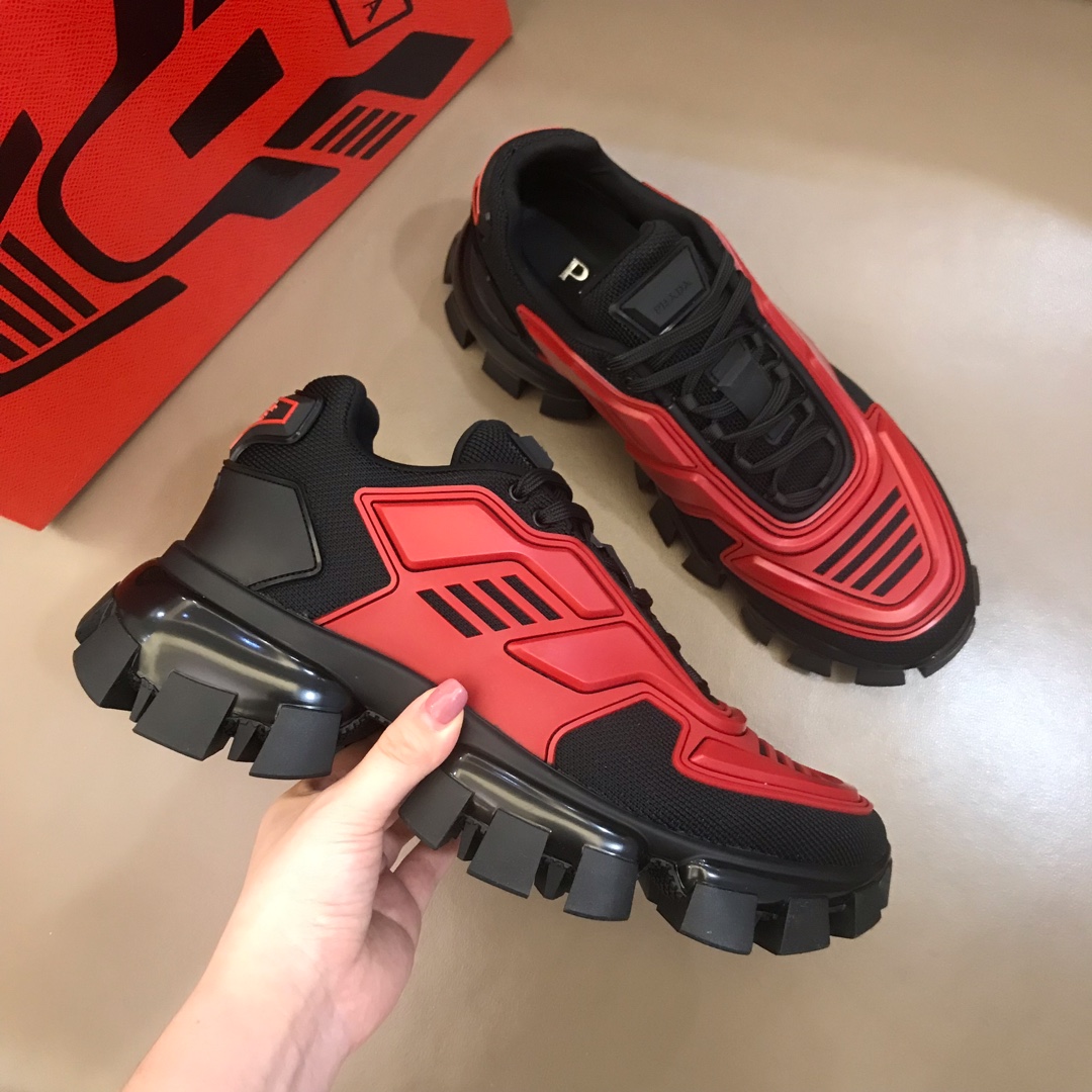 Prada Sneaker Cloudbust Thunder in Red