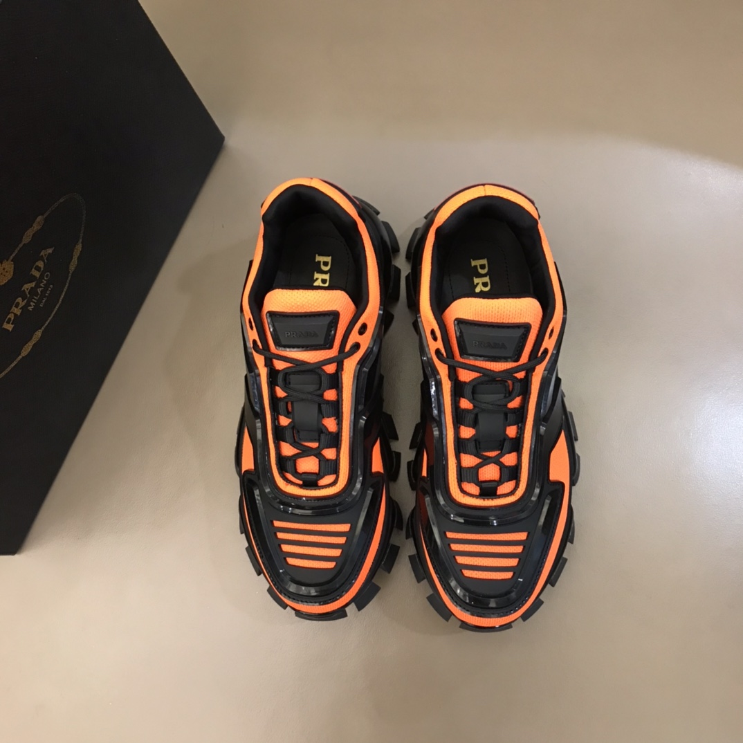 Prada Sneaker Cloudbust Thunder in Orange