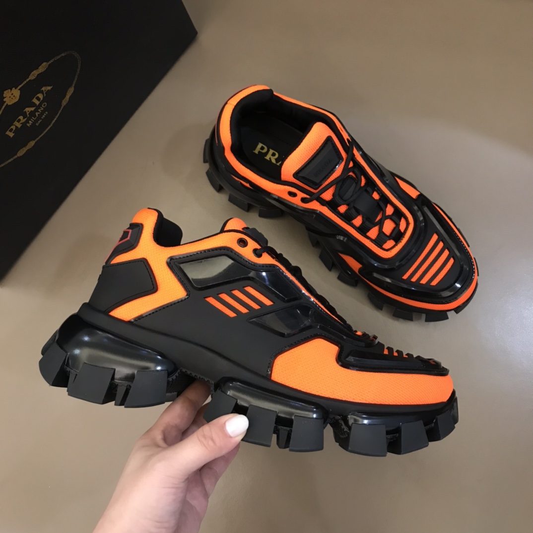 Prada Sneaker Cloudbust Thunder in Orange