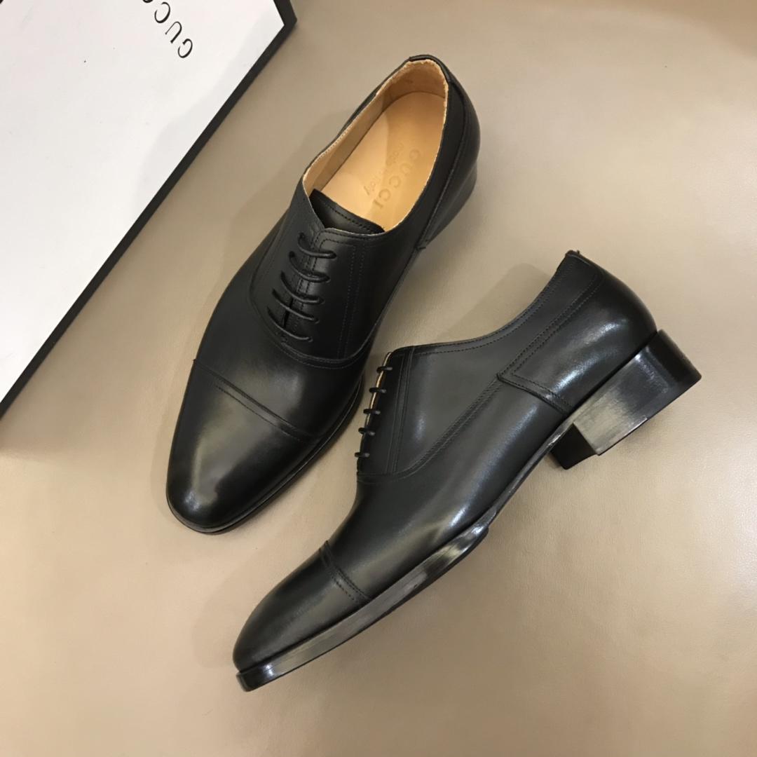 Gucci Black Bright Loafers MS02656