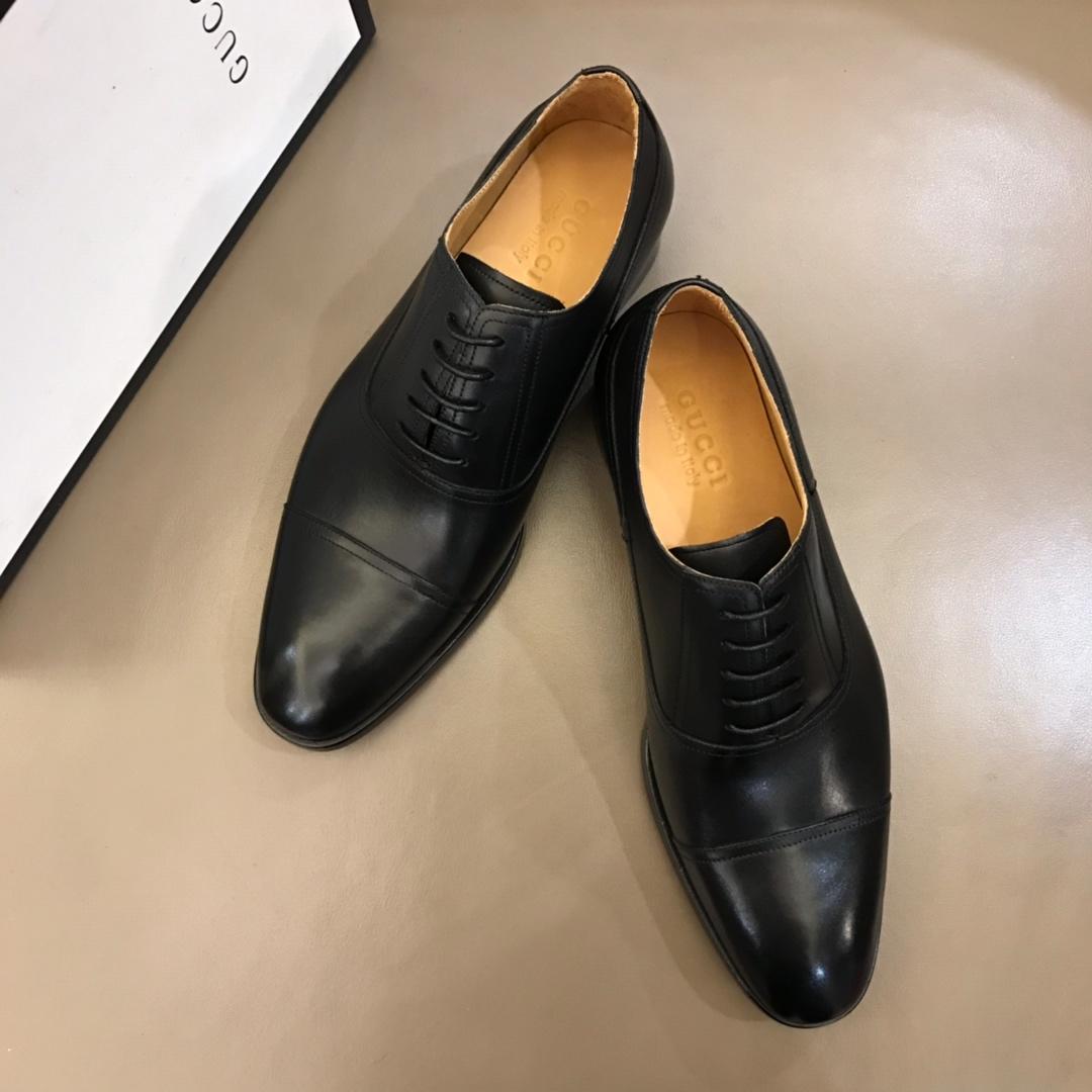 Gucci Black Bright Loafers MS02656