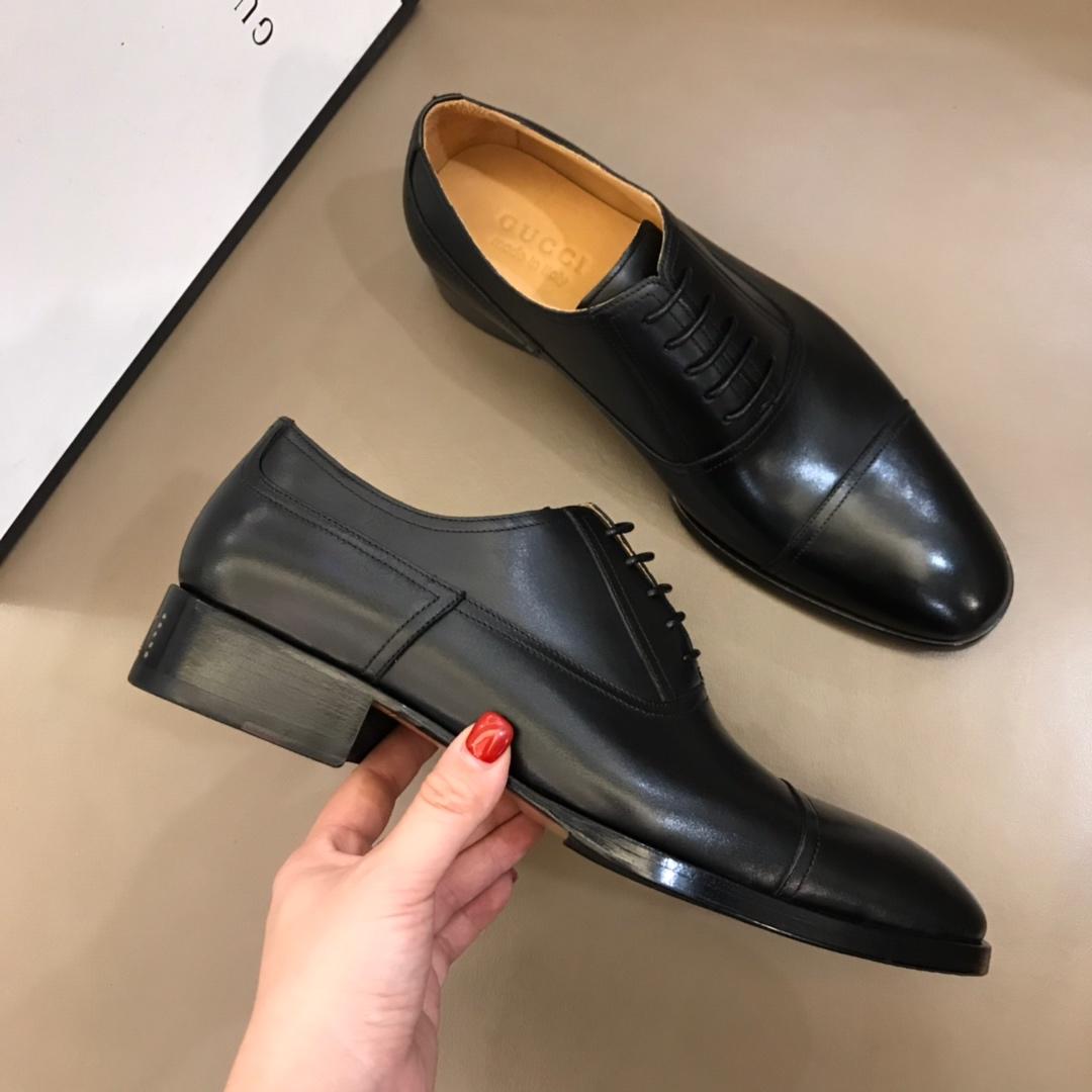 Gucci Black Bright Loafers MS02656