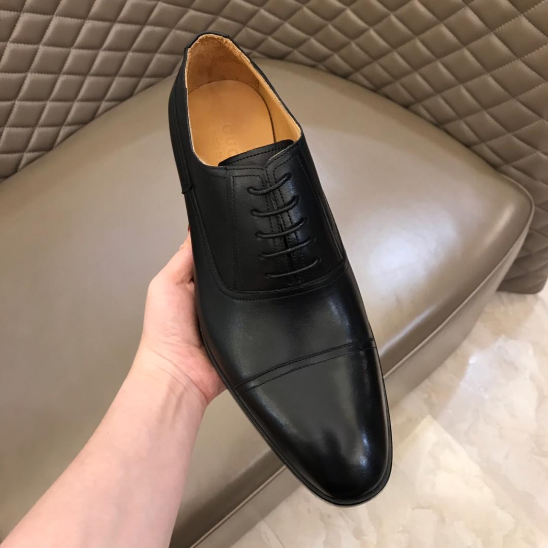 Gucci Black Bright Loafers MS02656