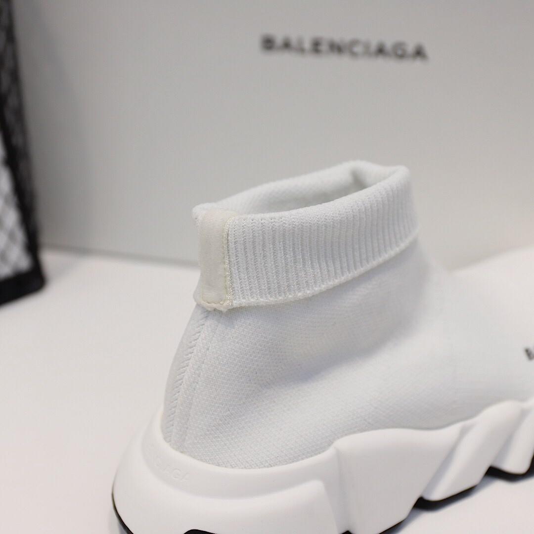 Balenciaga Speed Trainers White and white rubber sole Sneaker MS09073