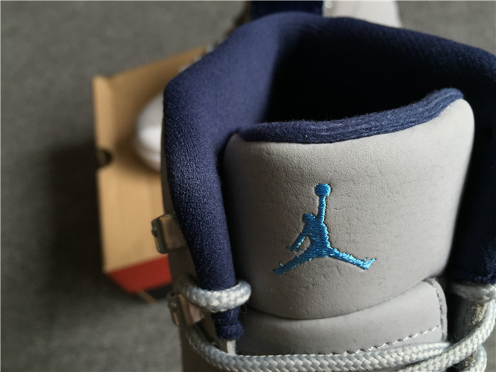 High Quality Air Jordan 12 Unc Wolf Grey University Blue White High-Top Men Sneakers 5C56AFA2E6D2