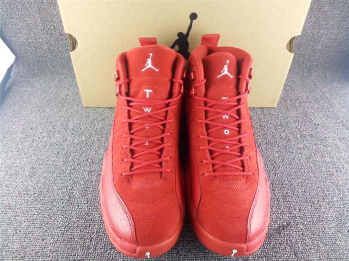 High Quality Air jordan 12 Premium Red Suede